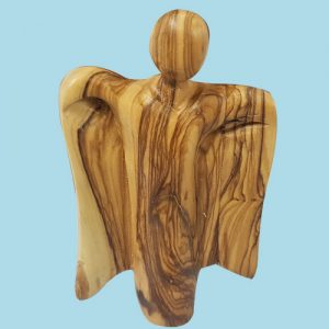 Abstract Angel with big wings.