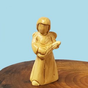Angel Abstract . a1 playing with guitar