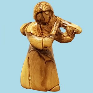 Angel Abstract playing with violin