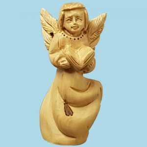 Angel with the Holy book engraved