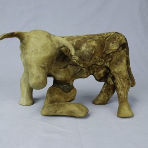 Kneeling OX. Hand made one of a kind