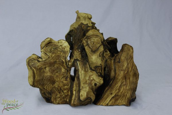 Grotto with sheep on top from the roots. One of a kind. Nativity Figures Abstract A2. Size. 12.6 ? 10.3 - Image 3