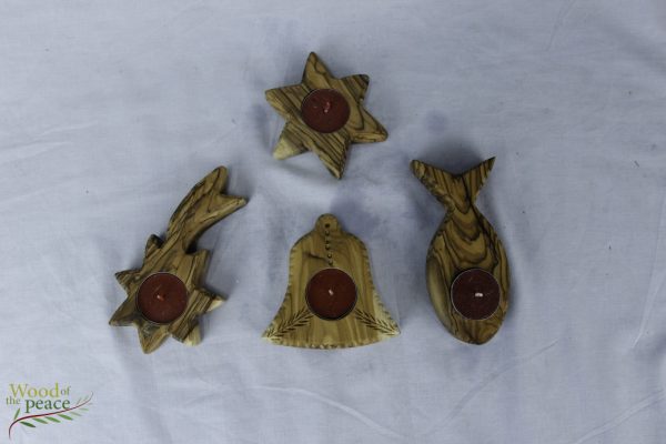 Olive Wood Bethlehem Star HANDMADE FROM THE HOLY LAND
