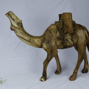 carved wooden animals BIG Walking CAMEL. C11