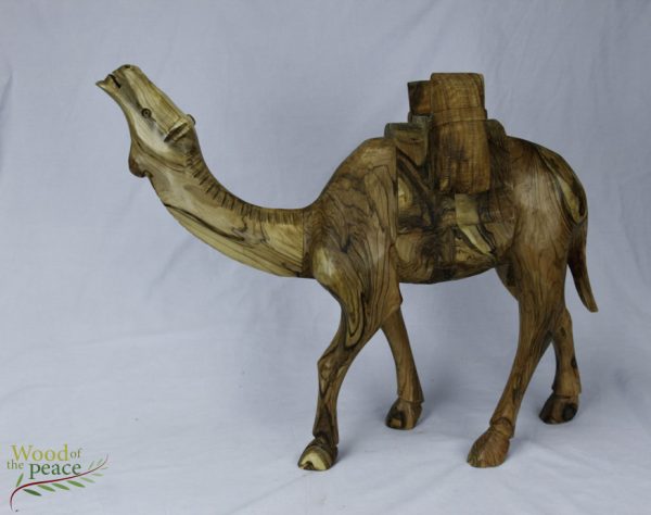 carved wooden animals BIG Walking CAMEL. C11