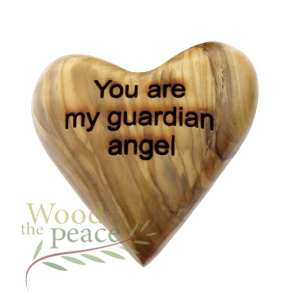 Olive Wood Heart - Image 2