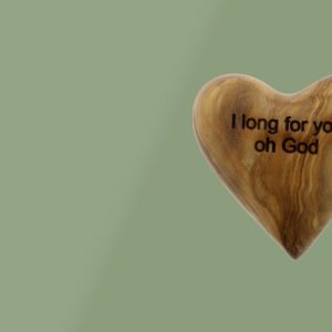 Hand Carved Olive Wood Hearts