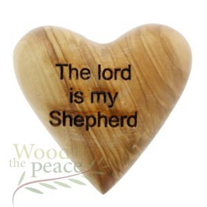 Olive Wood Heart