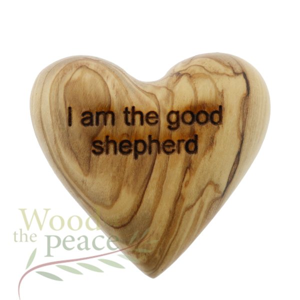 Olive Wood Heart - Image 2
