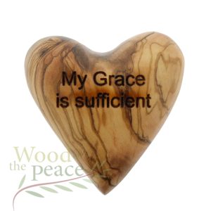 Olive Wood Heart