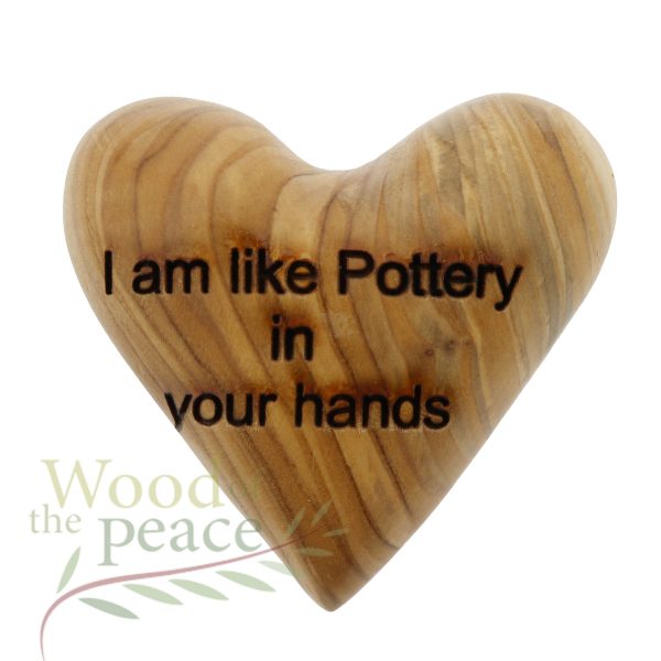 Olive Wood Heart - Image 5