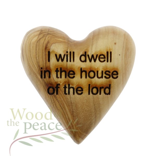 Olive Wood Heart - Image 3