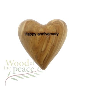 Olive Wood Heart