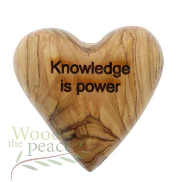 Olive Wood Heart - Image 5