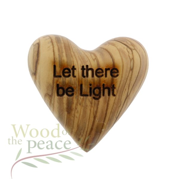 Olive Wood Heart - Image 5